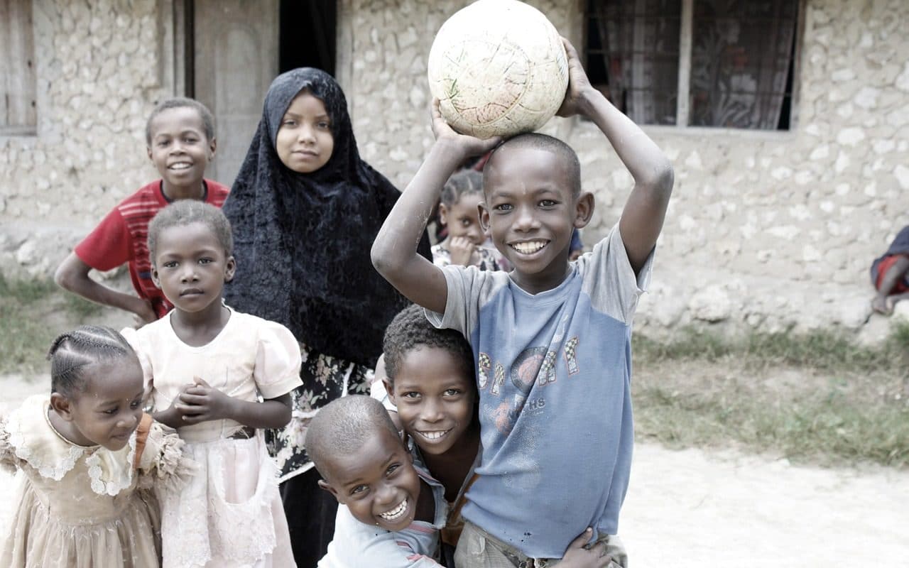 Children Pemba Tanzania Happiness Laugh Africa