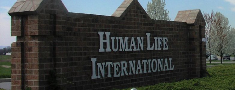 human life international front royal sign