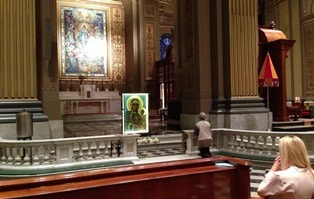 At the Cathedral-Basilica of SS. Peter and Paul.