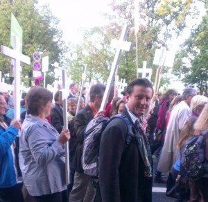 Joannes at the March.