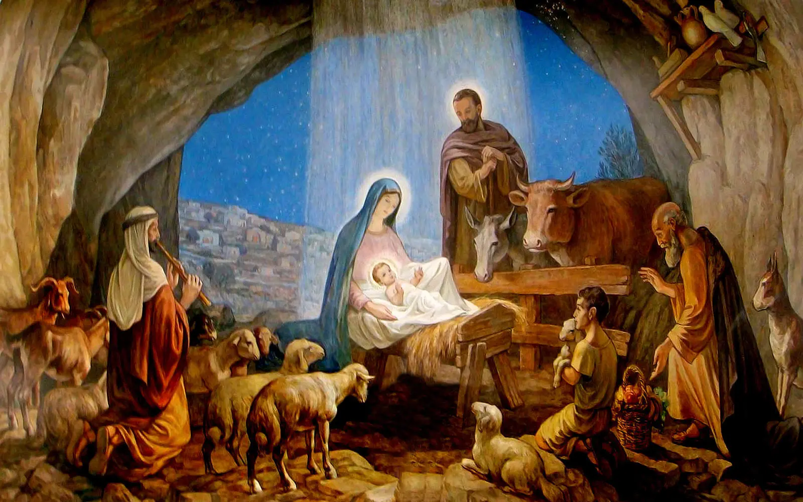 nativity scene