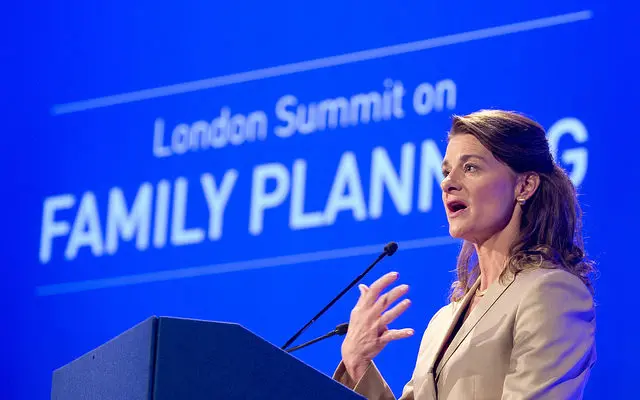 Melinda Gates at London Summit on Family Planning