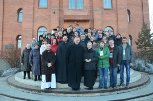 Father Pawel Blok and Archbishop Tamask Peta celebrate Holiness of Life Week, 2014