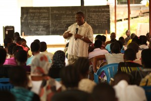 Emil Hagamu, regional director for Human Life International, has spent the last 20 years combating efforts to suppress fertility and undermine families in East Africa.