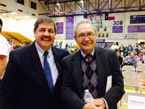Alejandro Bermudez of EWTN Catholic News with HLI's Mario Rojas for an interview.