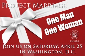 #march4marriage with HLI on April 25, 2015 in D.C.
