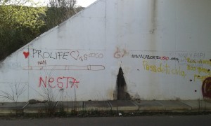 Pro-life response on the Camino. Courtesy of Joseph Meaney.