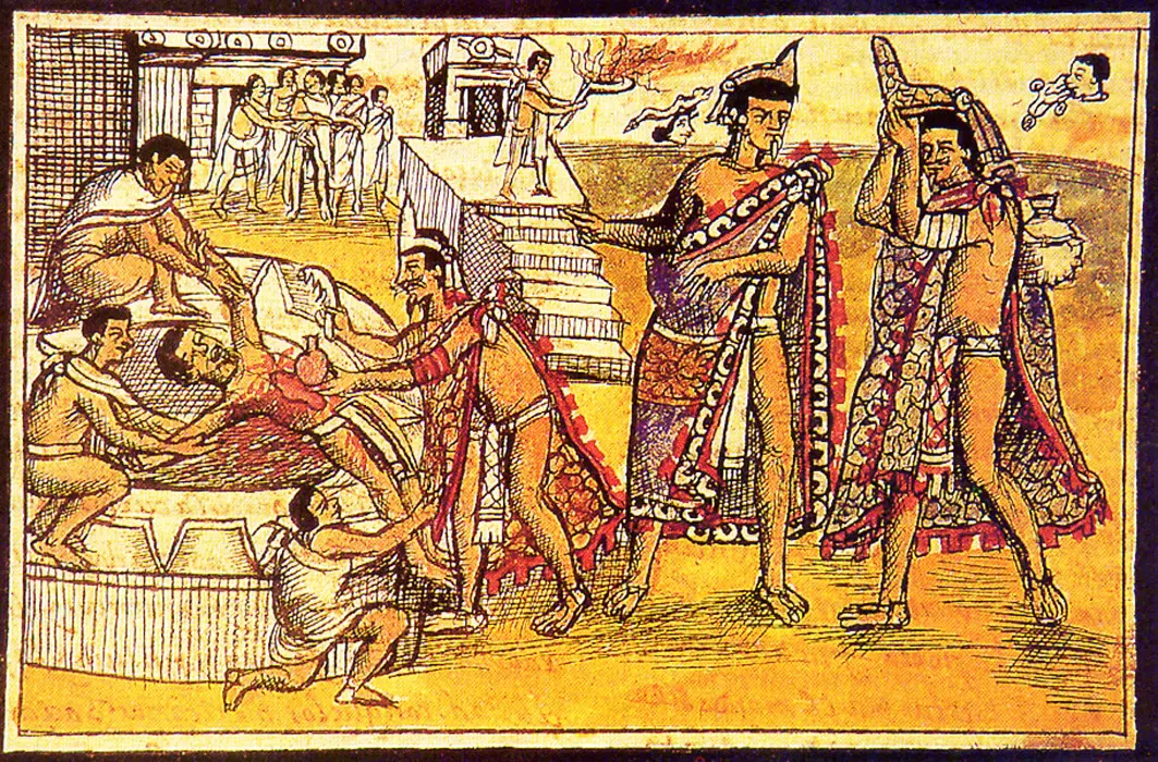 aztec sacrifice