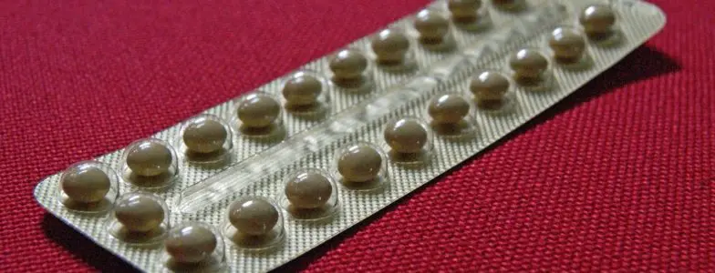 packet of contraceptive pills
