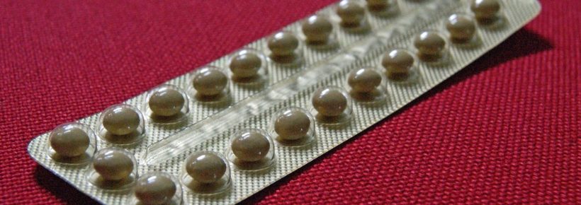 packet of contraceptive pills