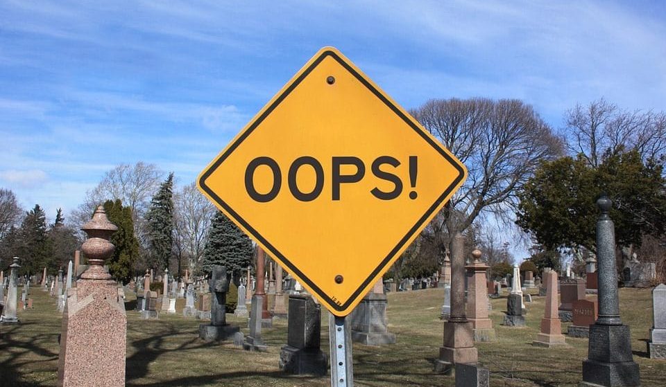 oops sign