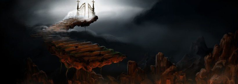 road between heaven and hell