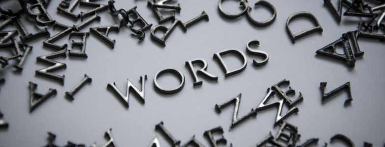 "words" with letters