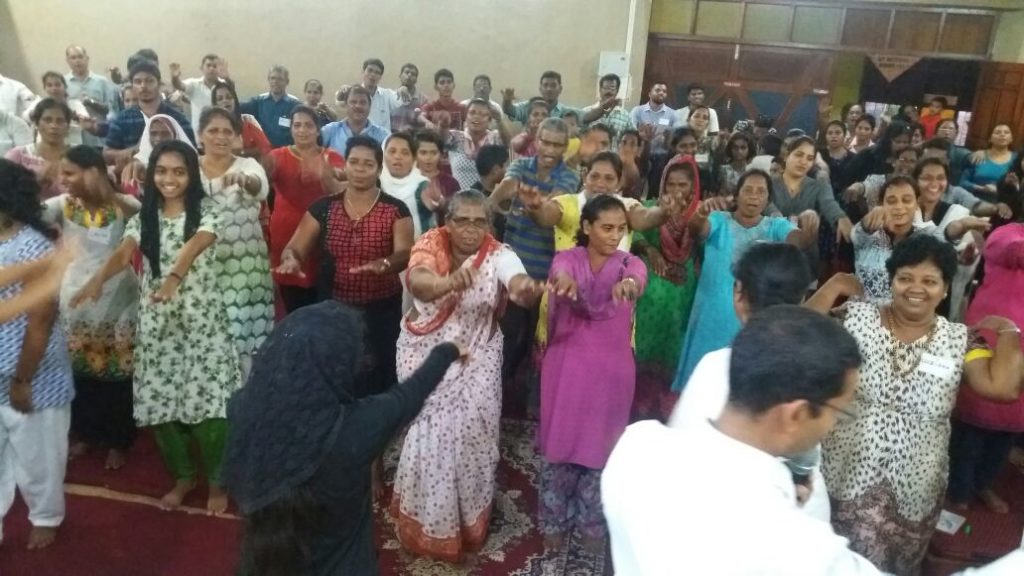 HLI India Preaches the Catechism Sing-song break to the music of Artists for Life