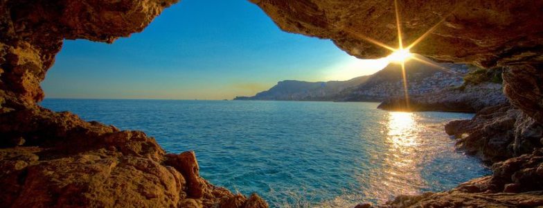 ocean and rocks