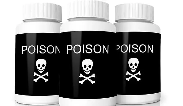 bottles of poison