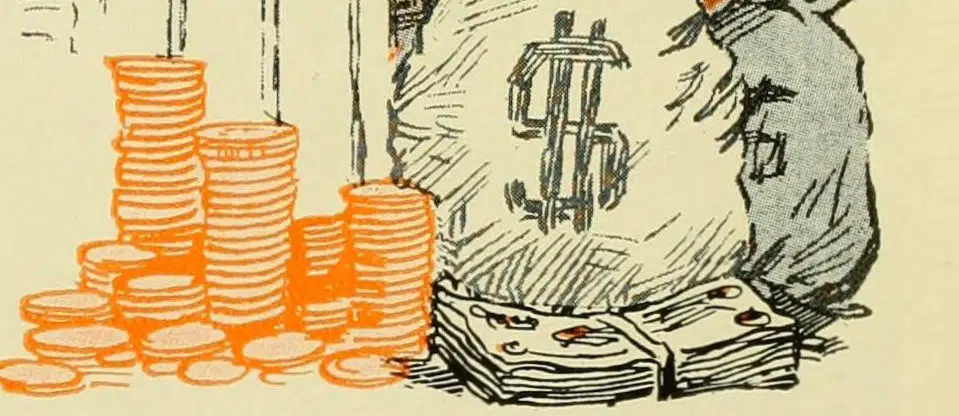 drawing of cash