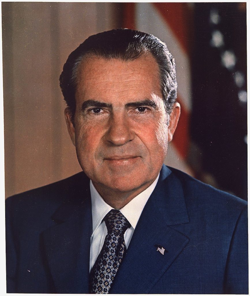 president richard nixon