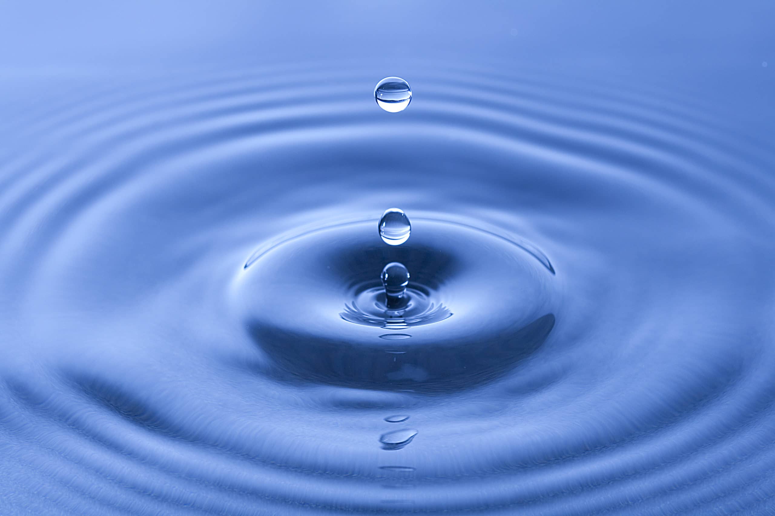 water ripples; there is estrogen in water we drink