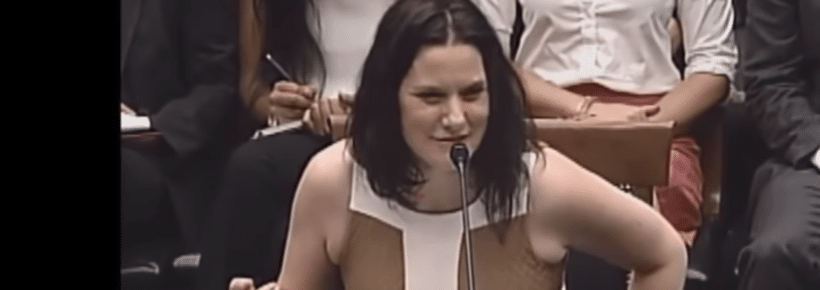 Saline abortion survivor Gianna Jessen testifies 2015 before House Judiciary Committee
