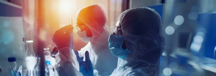 Medical science laboratory. 