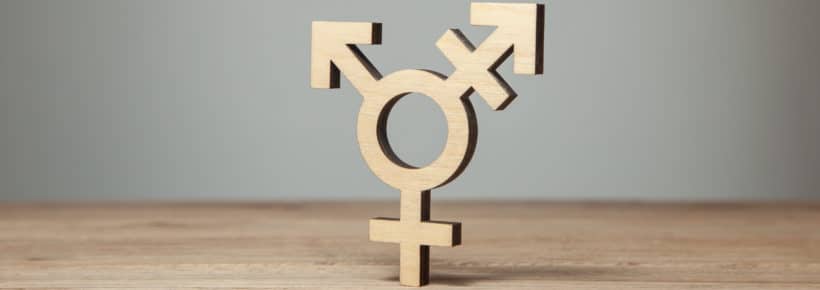transgender symbol 3D