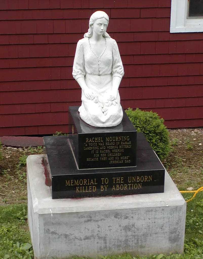 Monument to the Unborn, St. Michael's Church, Emlenton, PA