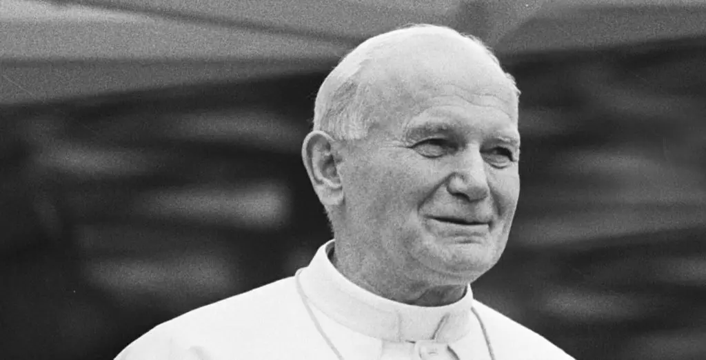 pope st john paul ii headshot