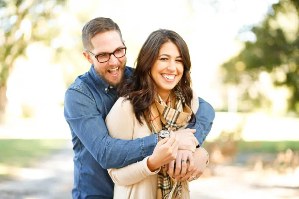 young happy couple