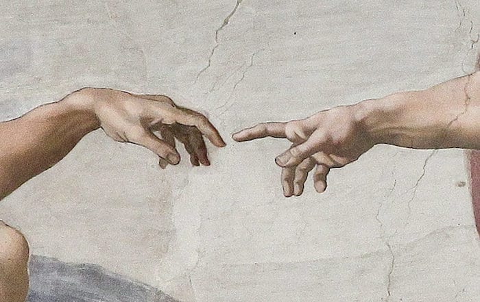 creation of adam michelangelo