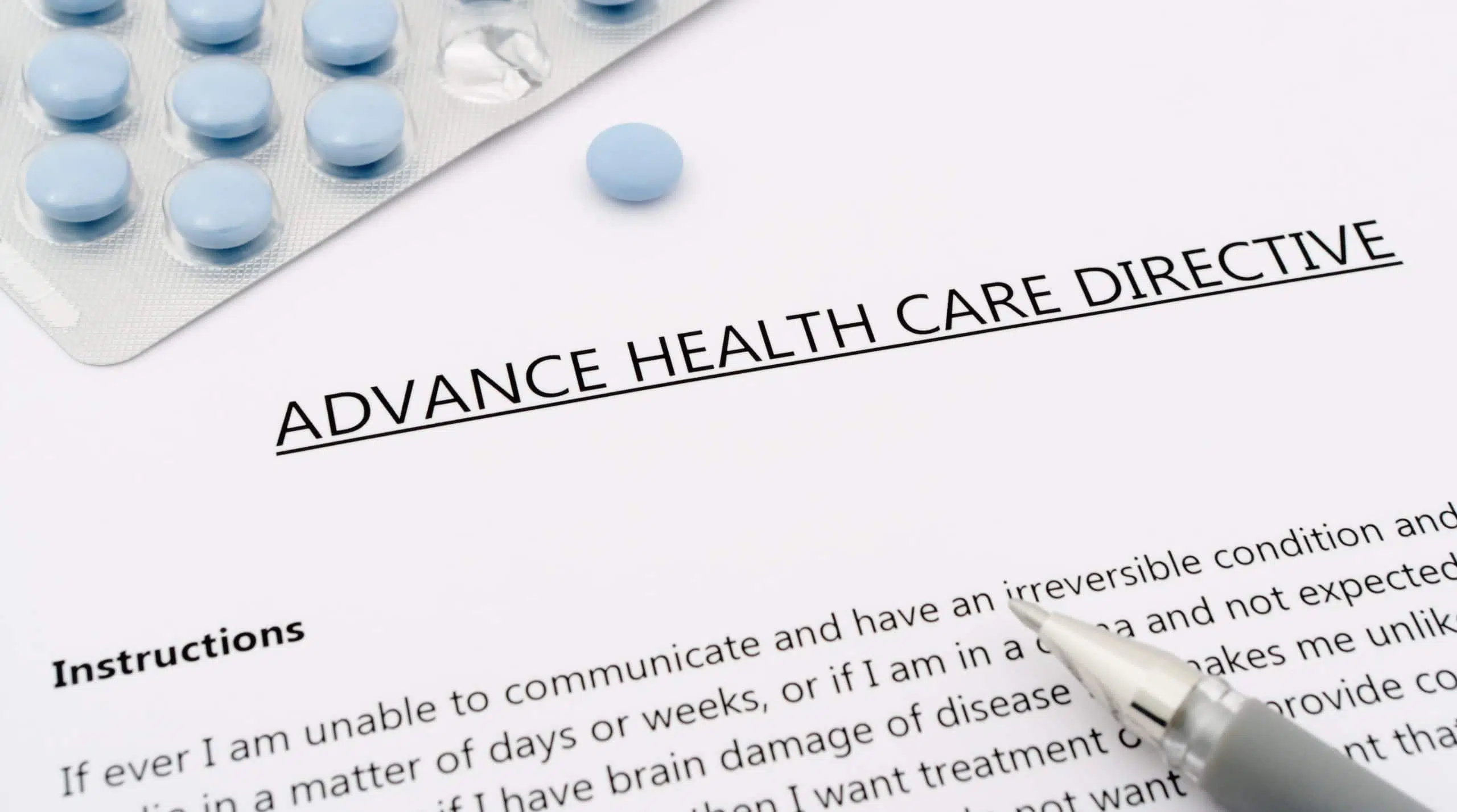 advance health care directive, end of life health care