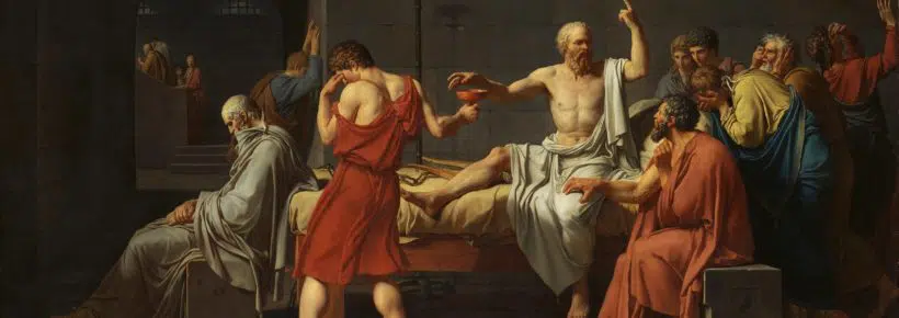 hemlock death of socrates jacques louis david