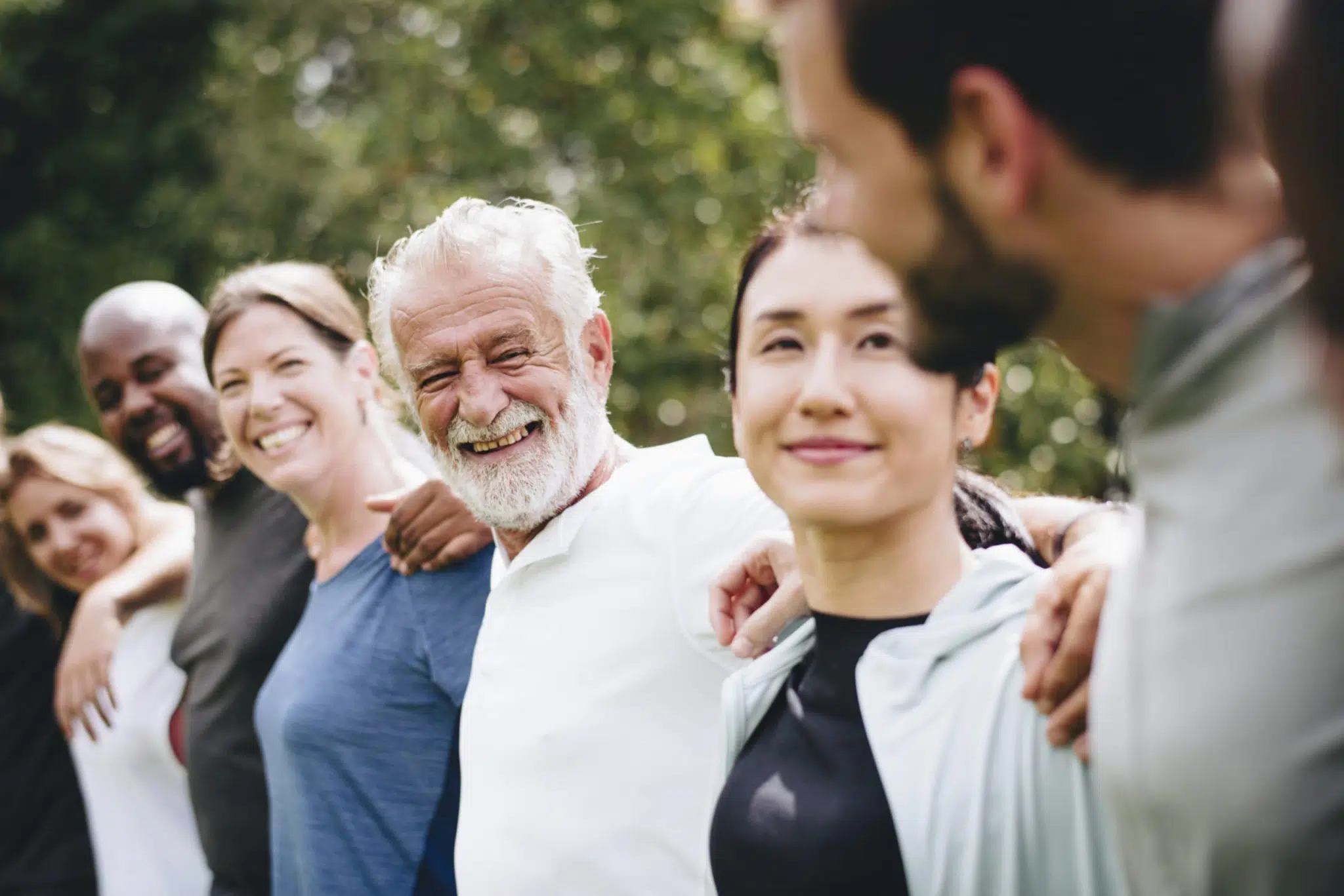 group of happy people