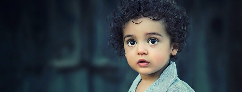 child, little boy, curly hair