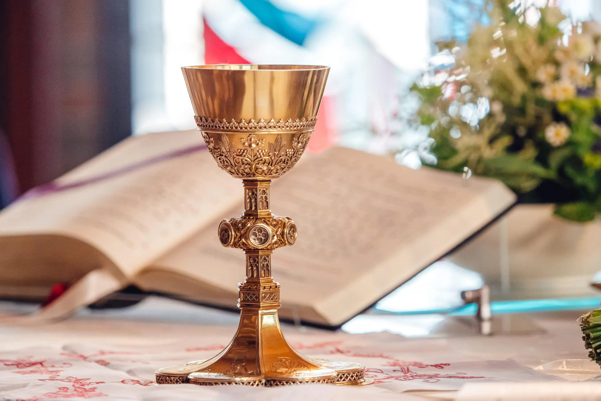 Chalice in Mass