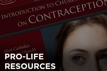 HLI pro life resources, human life international