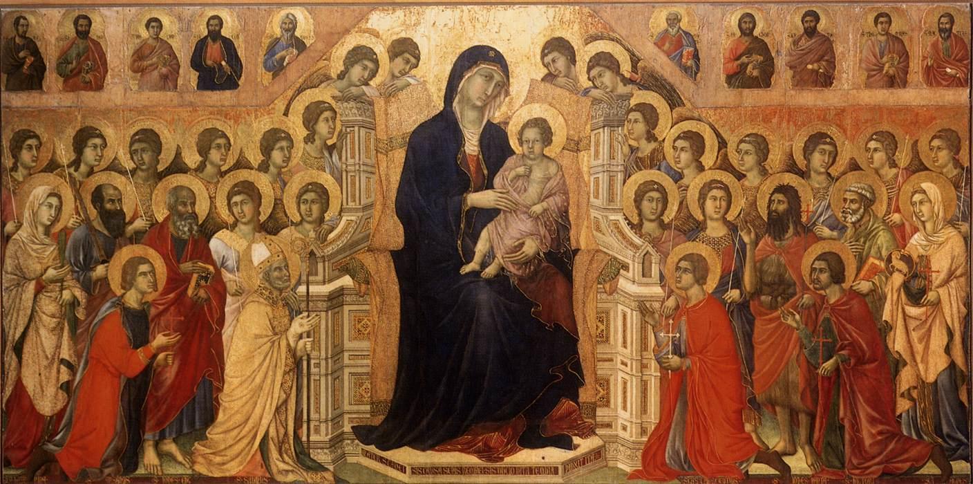 Madonna with Angels and Saints (Duccio di Buoninsegna)