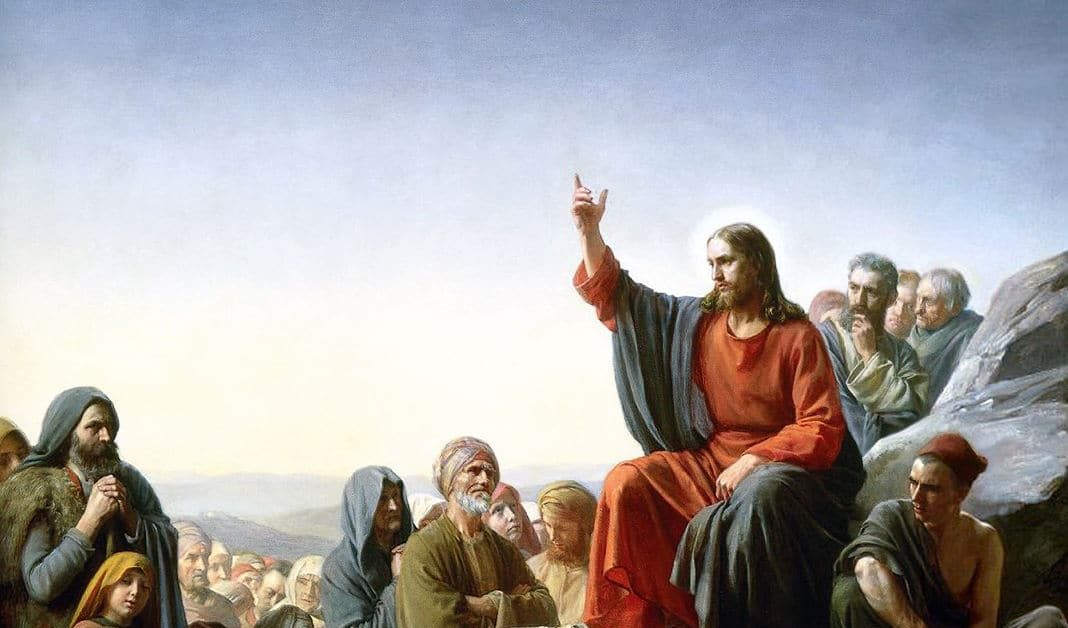 bloch - sermon on the mount, where Christ taught the 8 beatitudes