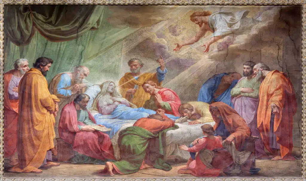 dormition of Mary by gagliardi
