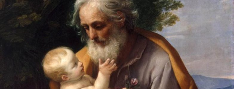 guido reni - st joseph with the infant Jesus
