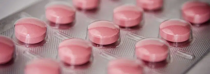 pack of pink pills
