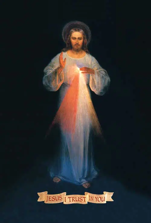 Divine Mercy image - Jesus, I trust in You