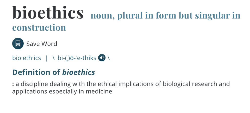 Principle of Totality and 5 Key Bioethical Issues of 2022