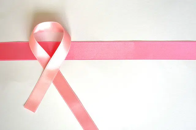 October Breast Cancer Awareness Month Pink Ribbon