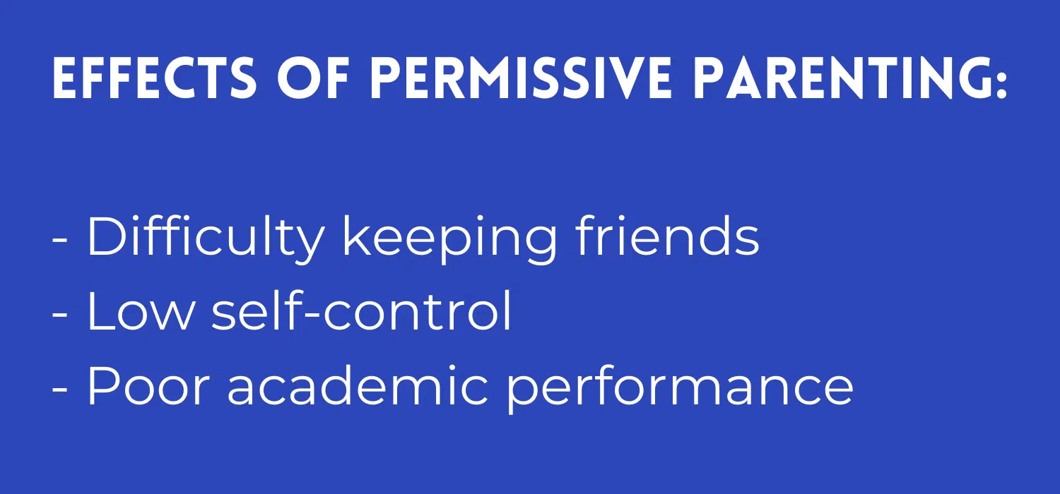 the effects of permissive parenting