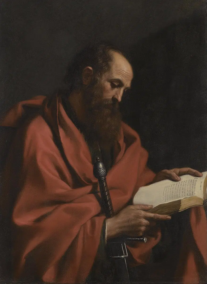 St. Paul - a painting by Giovanni Francesco Barbieri