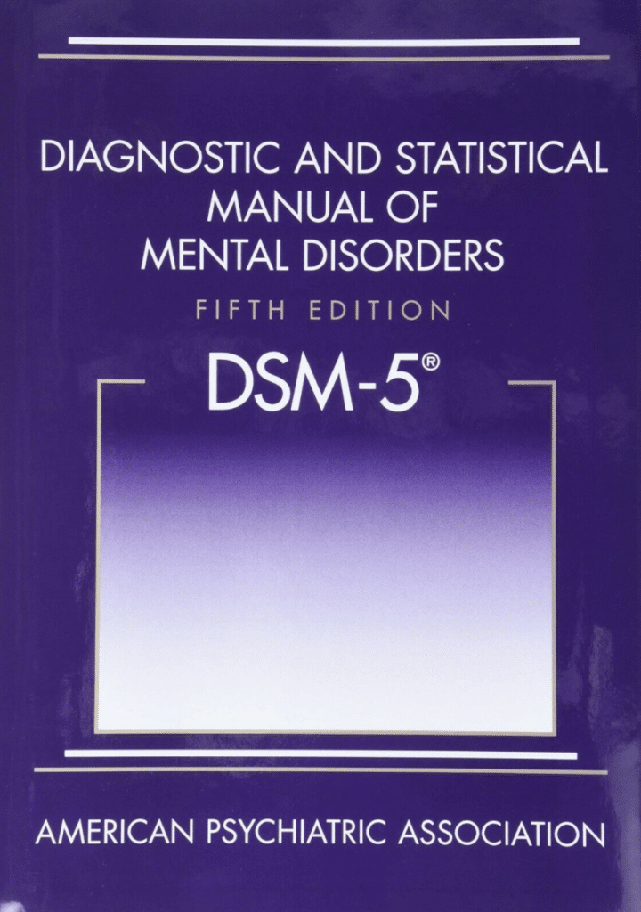cover of the diagnostic and statistical manual of mental disorders (dsm-5)