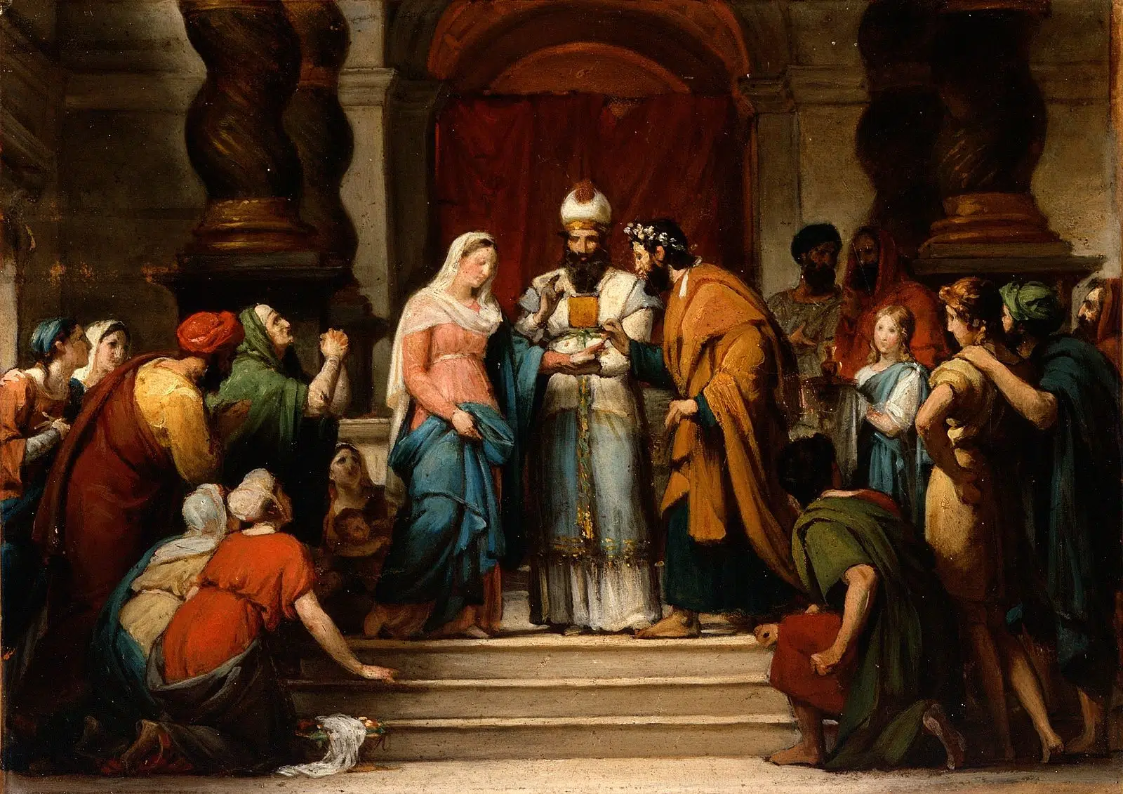 The Marriage of the Virgin (Jerome-Martin Langlois)