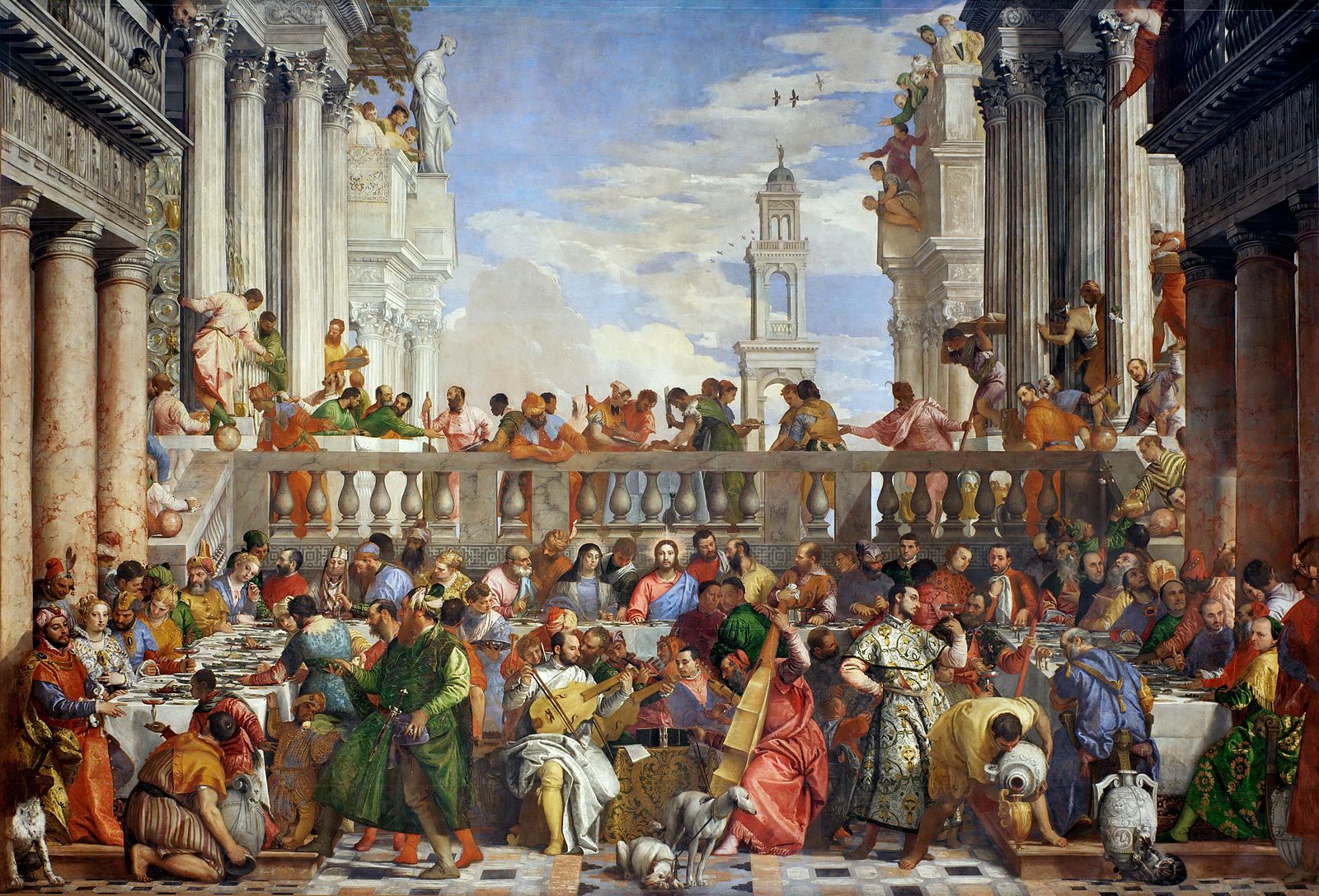 The Wedding Feast at Cana by Paolo Veronese