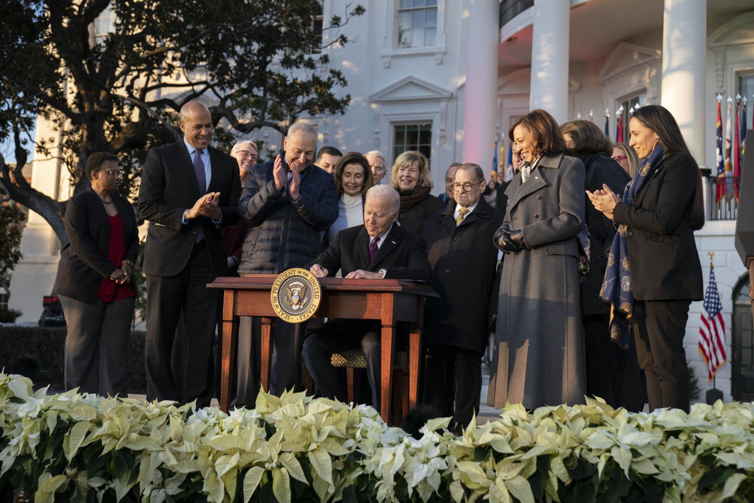 President Joe Biden signing the Respect for Marriage Act